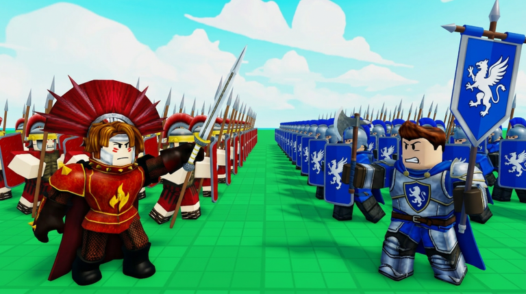 Build a Medieval Army flag capture